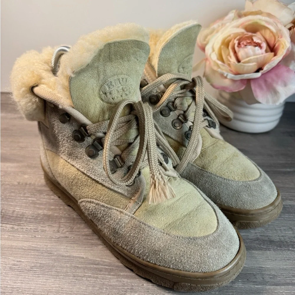 EMU Ridge Sofi Low Sheepskin Boots Womens 8/Mens 7